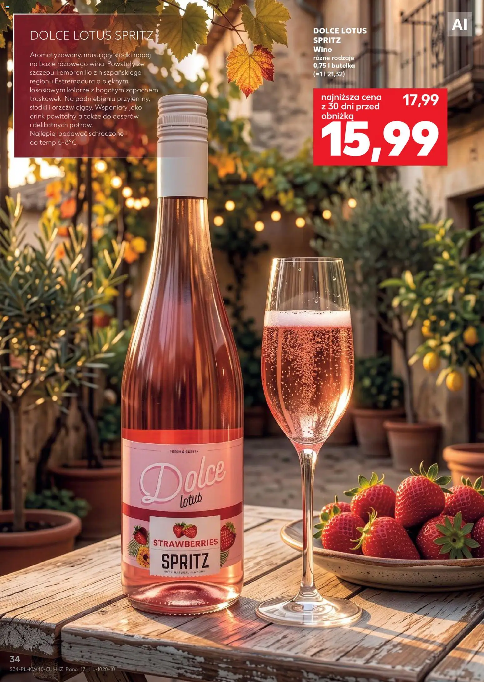 Kaufland Polsko leták - Barek od 01.10.2026 | Strana: 34 | Produkty: Spritz, Lotus