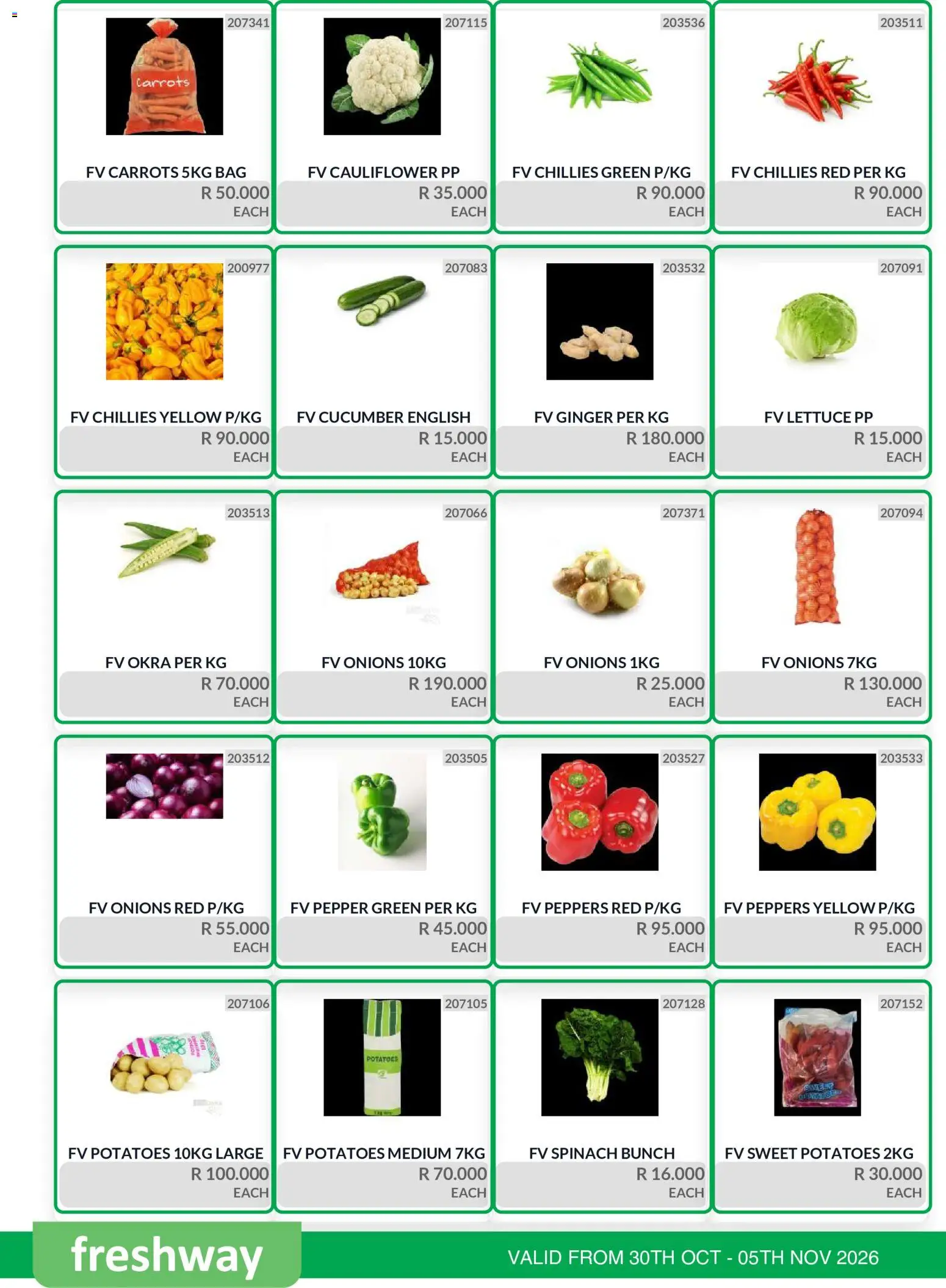 New KIT KAT Cash & Carry catalogue – valid from 30/10/2026 | Page: 12 | Products: Bag, Carrots, Pepper, Lettuce