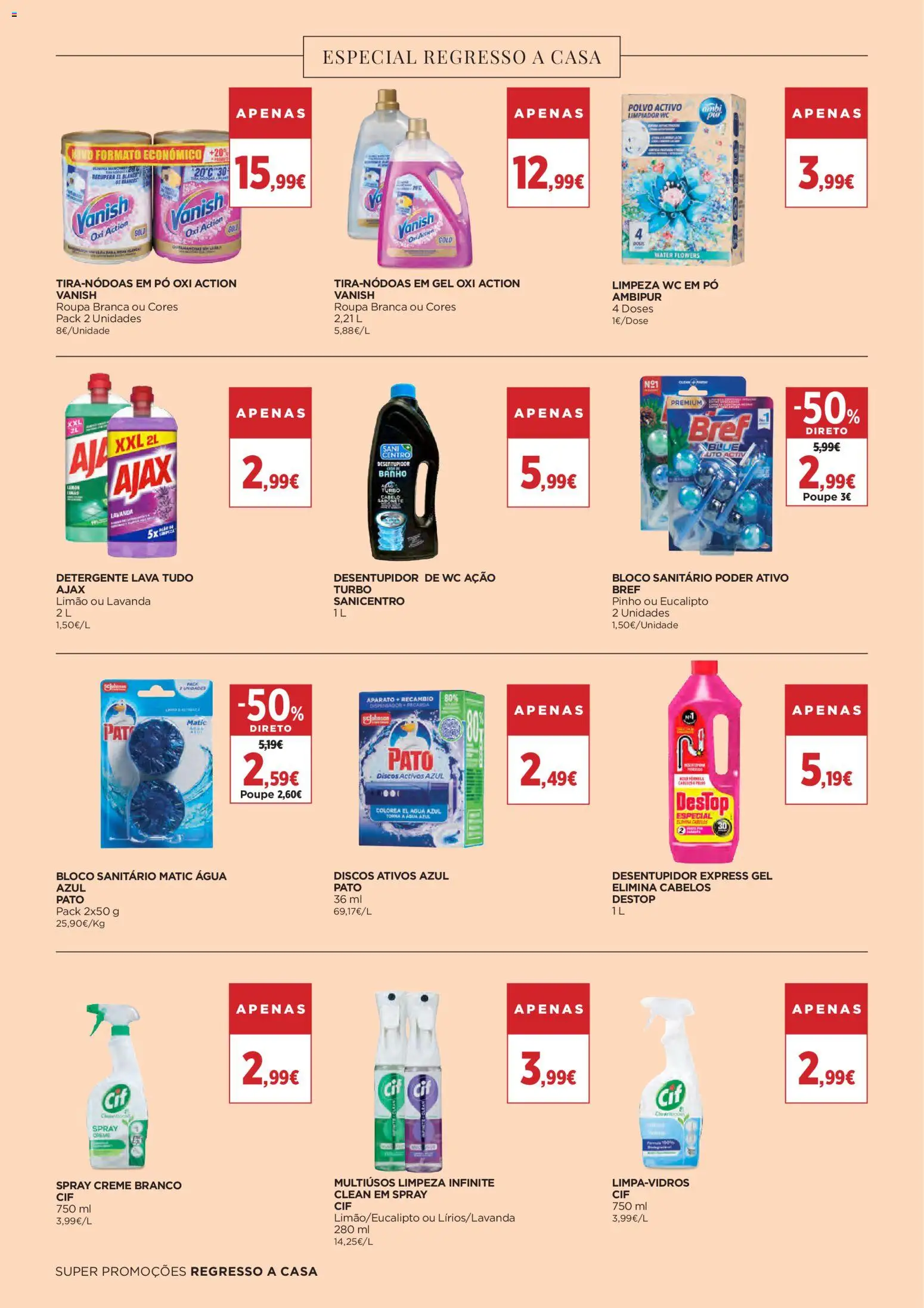 El Corte Ingles folheto │ válido de 21/08/2026 | Página: 6 | Produtos: Agua, Pó, Pato, Detergente