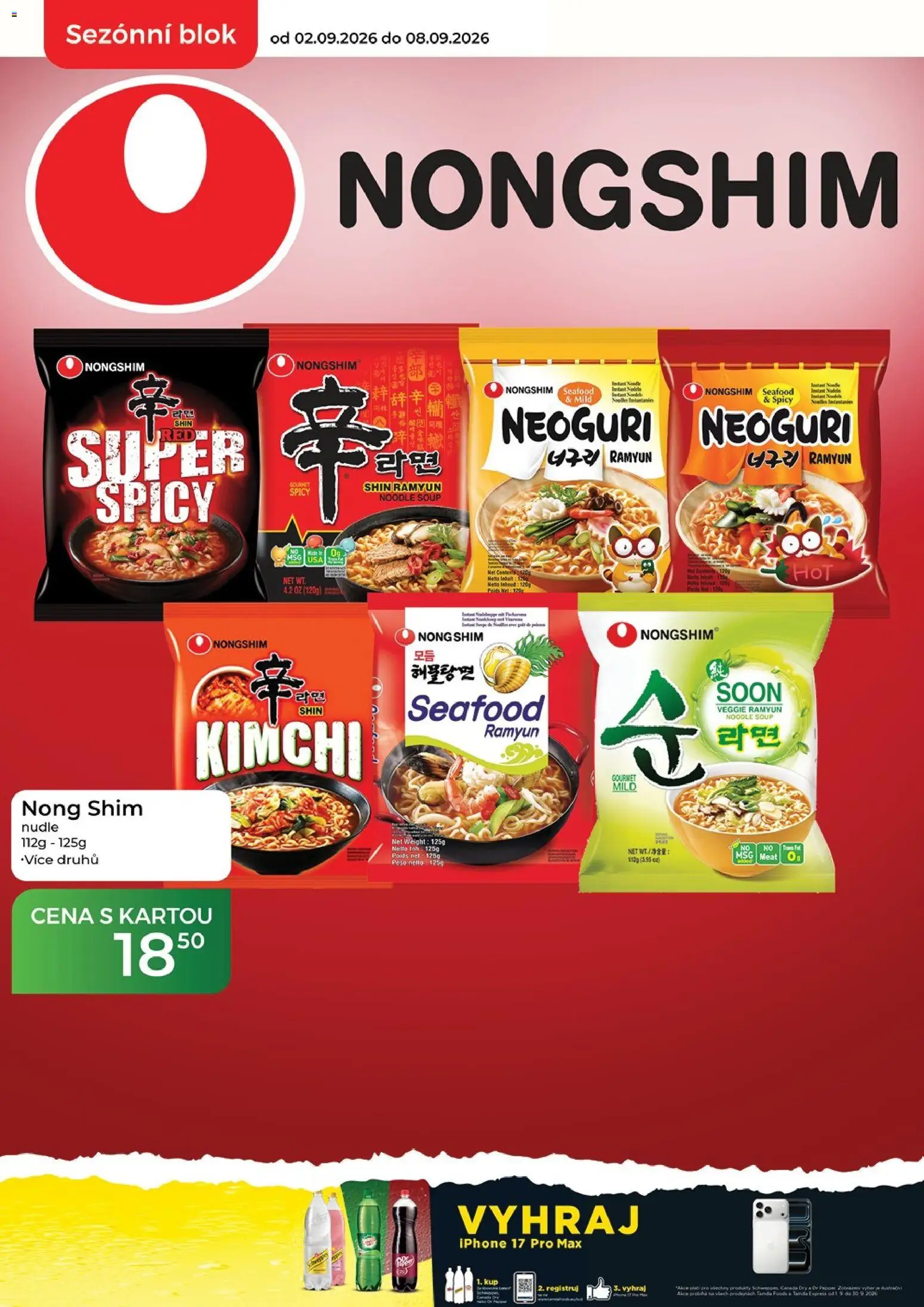 Tamda Foods leták od 02.09.2026 | Strana: 6 | Produkty: Veggie, Kimchi, Iphone, Nudle