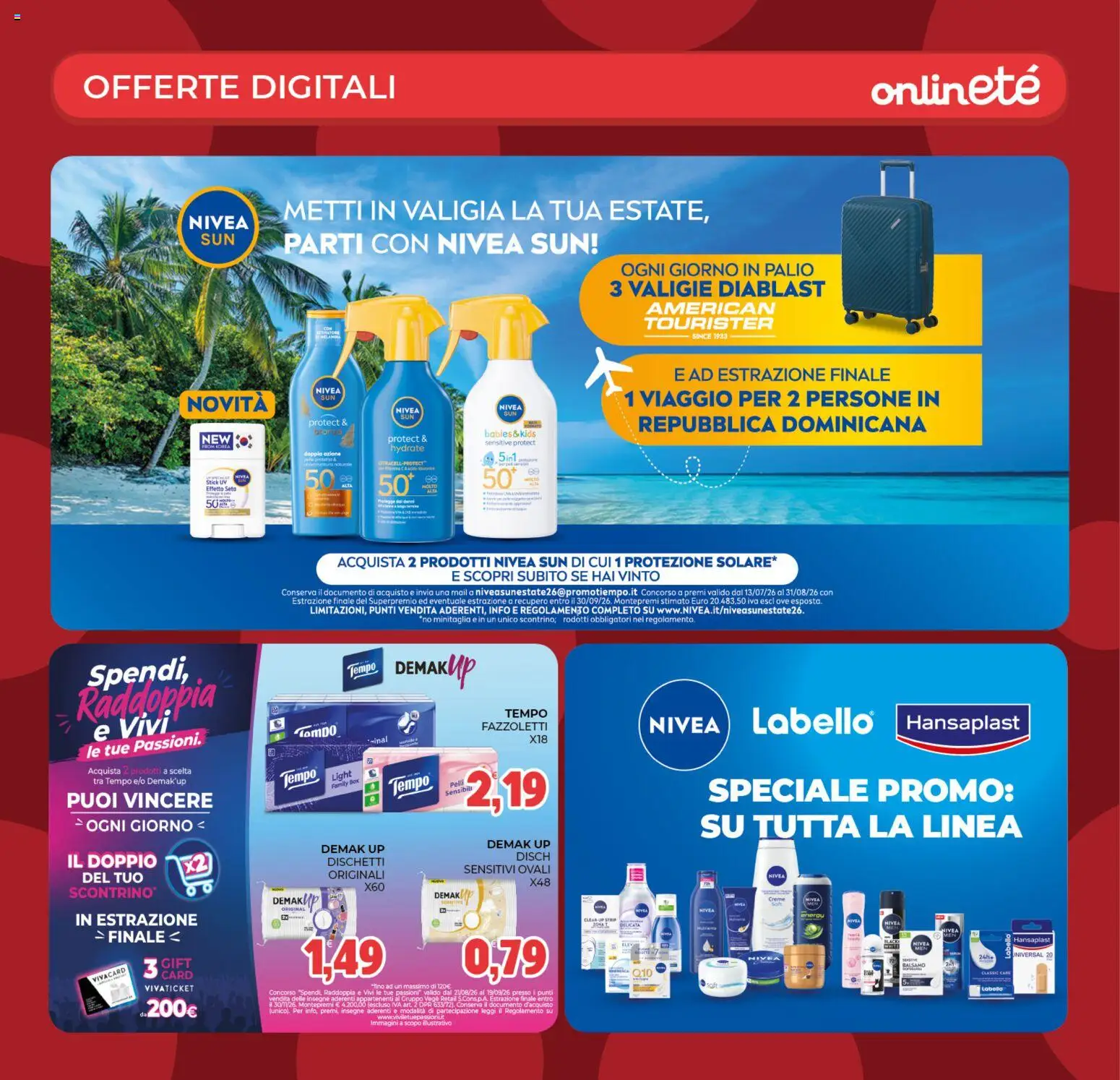 Volantino Eté del 19/08/2026 | Pagina: 22 | Prodotti: Fazzoletti, Valigia