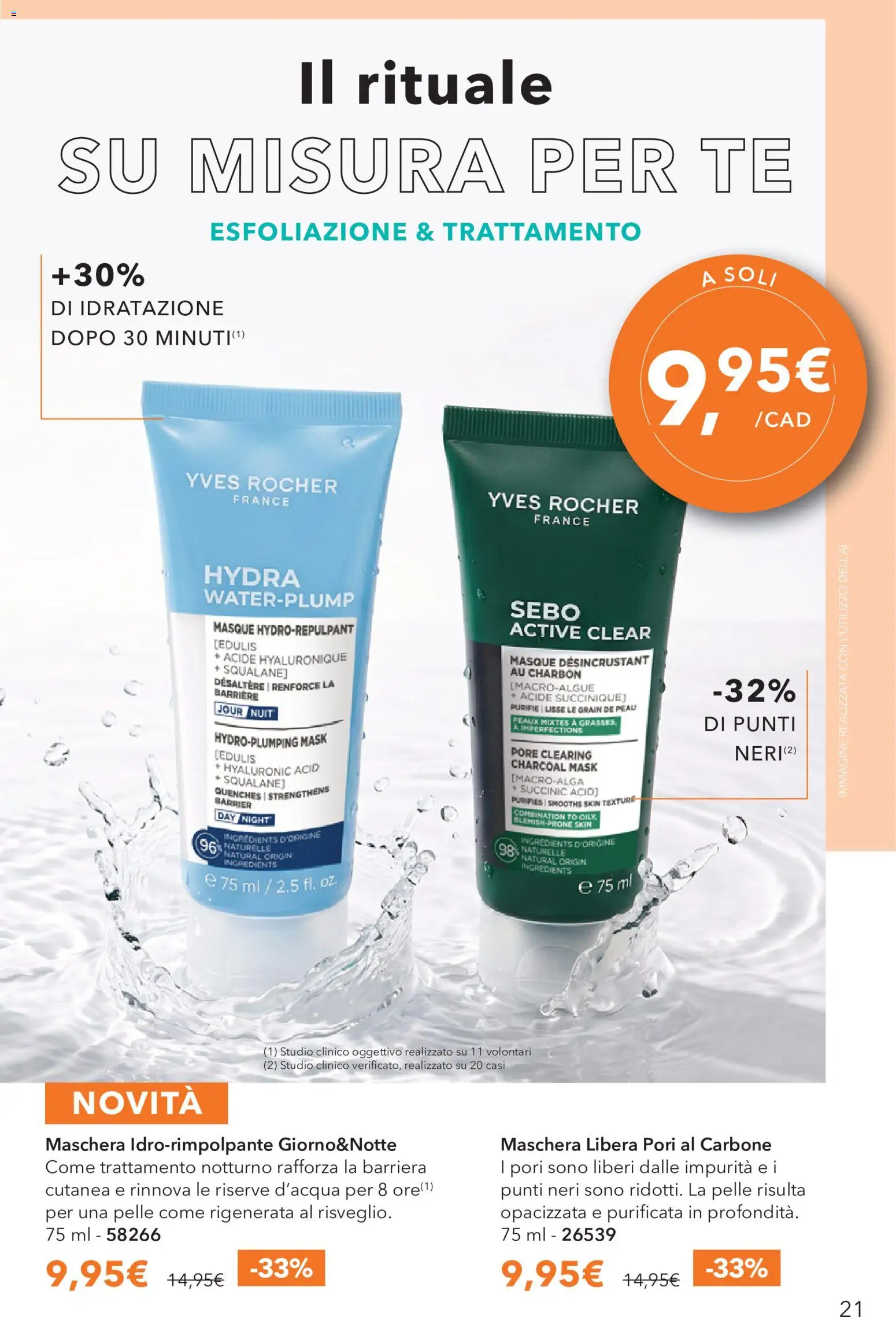 Volantino Yves Rocher del 31/07/2026 | Pagina: 21