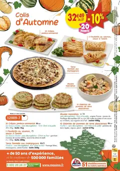 Maximo - Prévisualisation de Maximo catalogue valide à partir de 28/09/2026 | Page: 64 | Produits: Four, Crêpes, Moules du pacifique, Vin