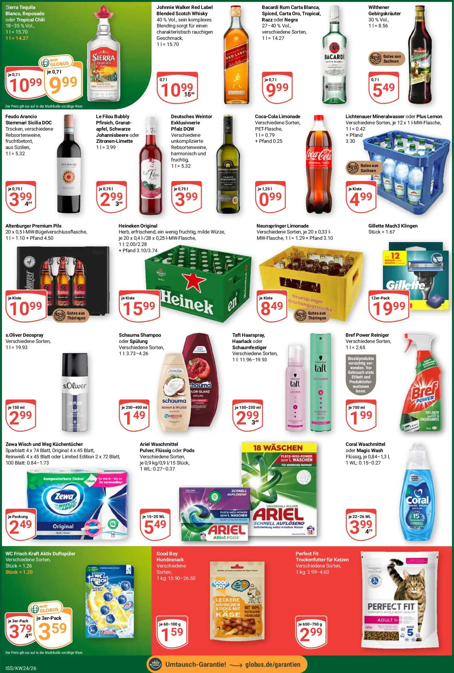 Globus Prospekt – gültig ab 08.06.2026 | Seite: 5 | Produkte: Le filou, Burger, Deospray, Johnnie walker