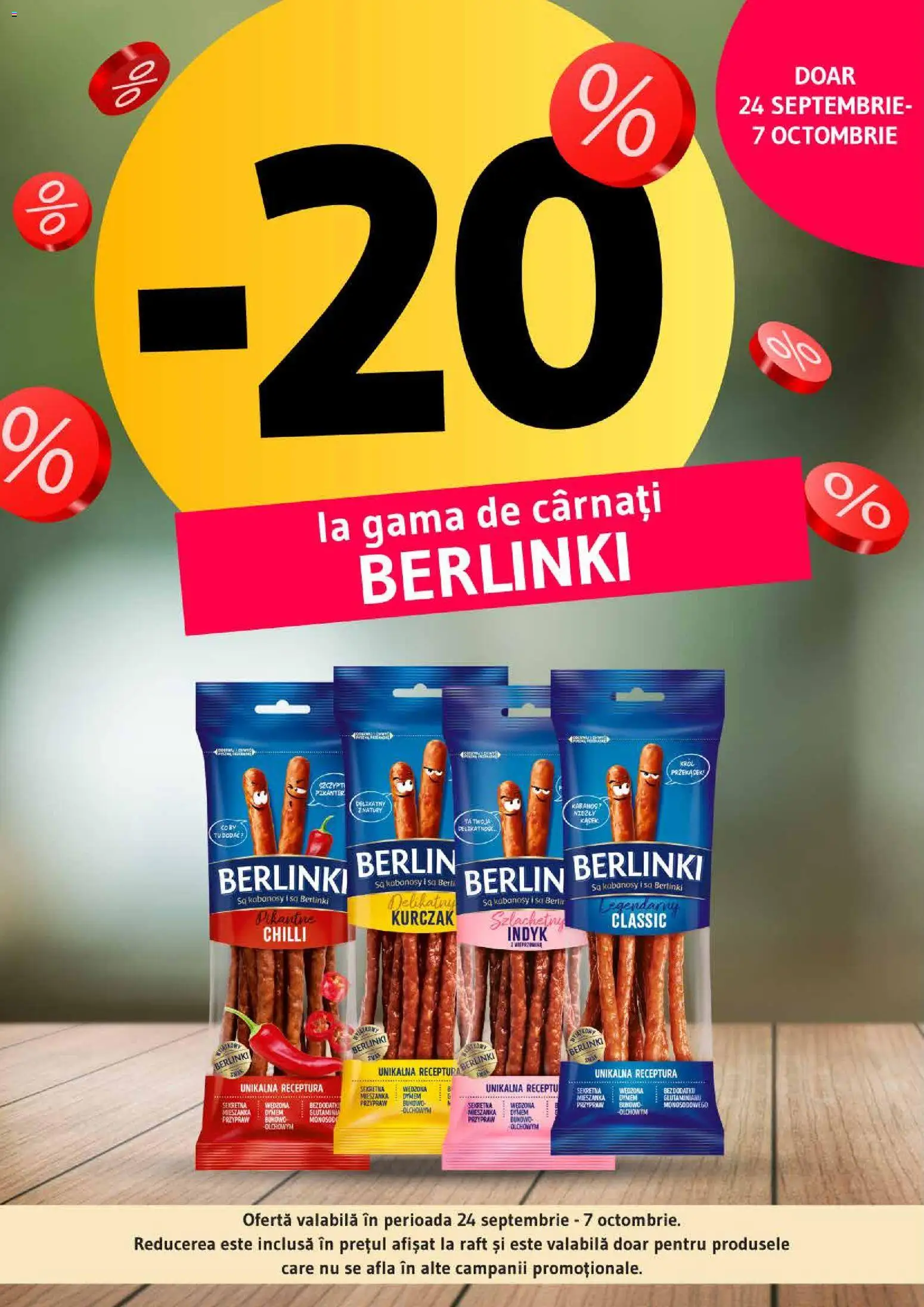 Noul catalog Supeco – valabil de la 24.09.2026 | Pagină: 6 | Produse: Chilli, Raft, Cârnați