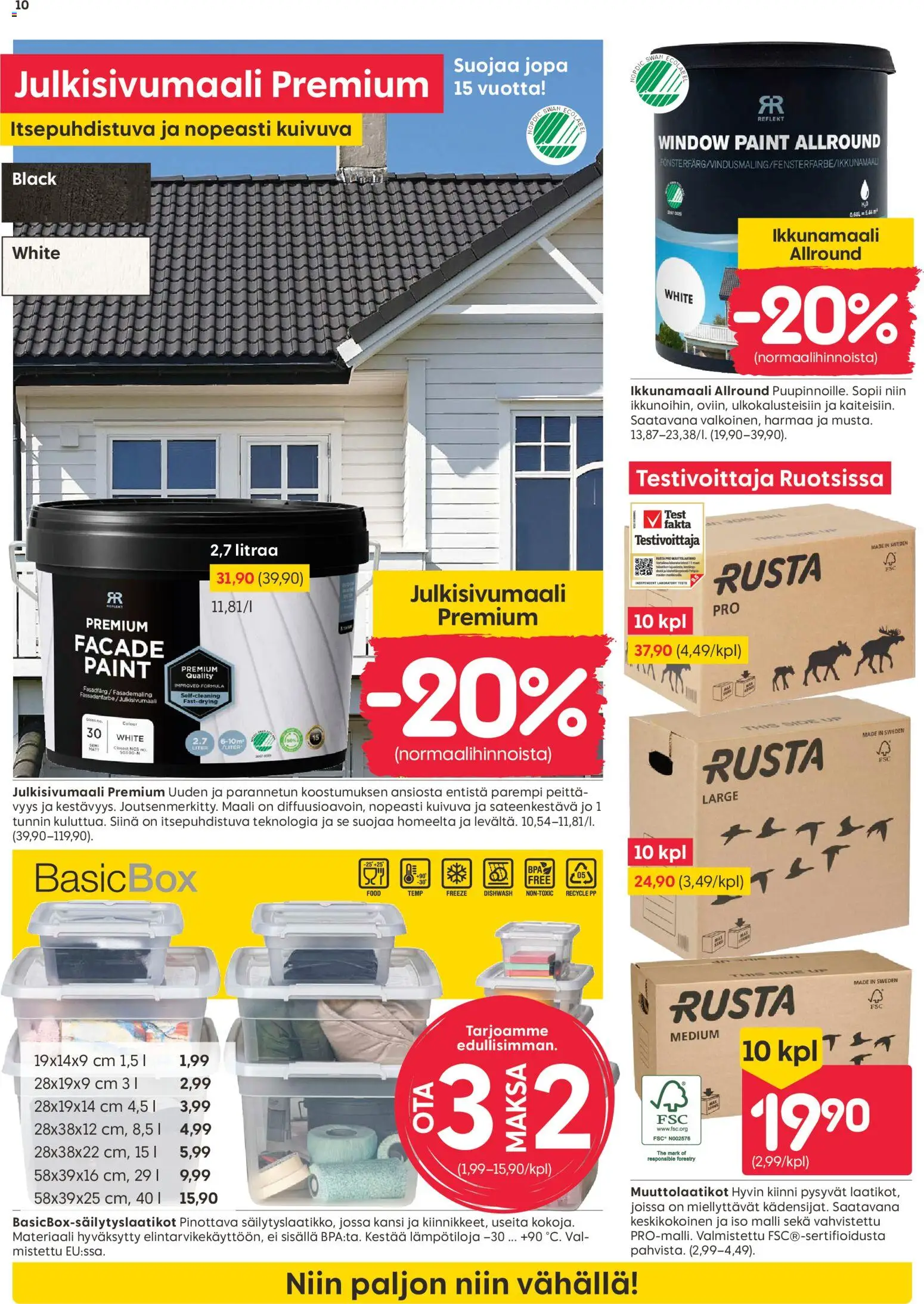 Rusta tarjoukset – voimassa 06/07/2026 alkaen | Sivu: 10
