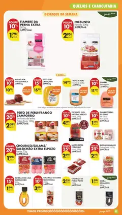 Pré-visualização PEITO DE PERU/FRANGO CAMPOFRIO, Em forno de lenha Fatias finas 120g válido de 19.05.2026 | Página: 13