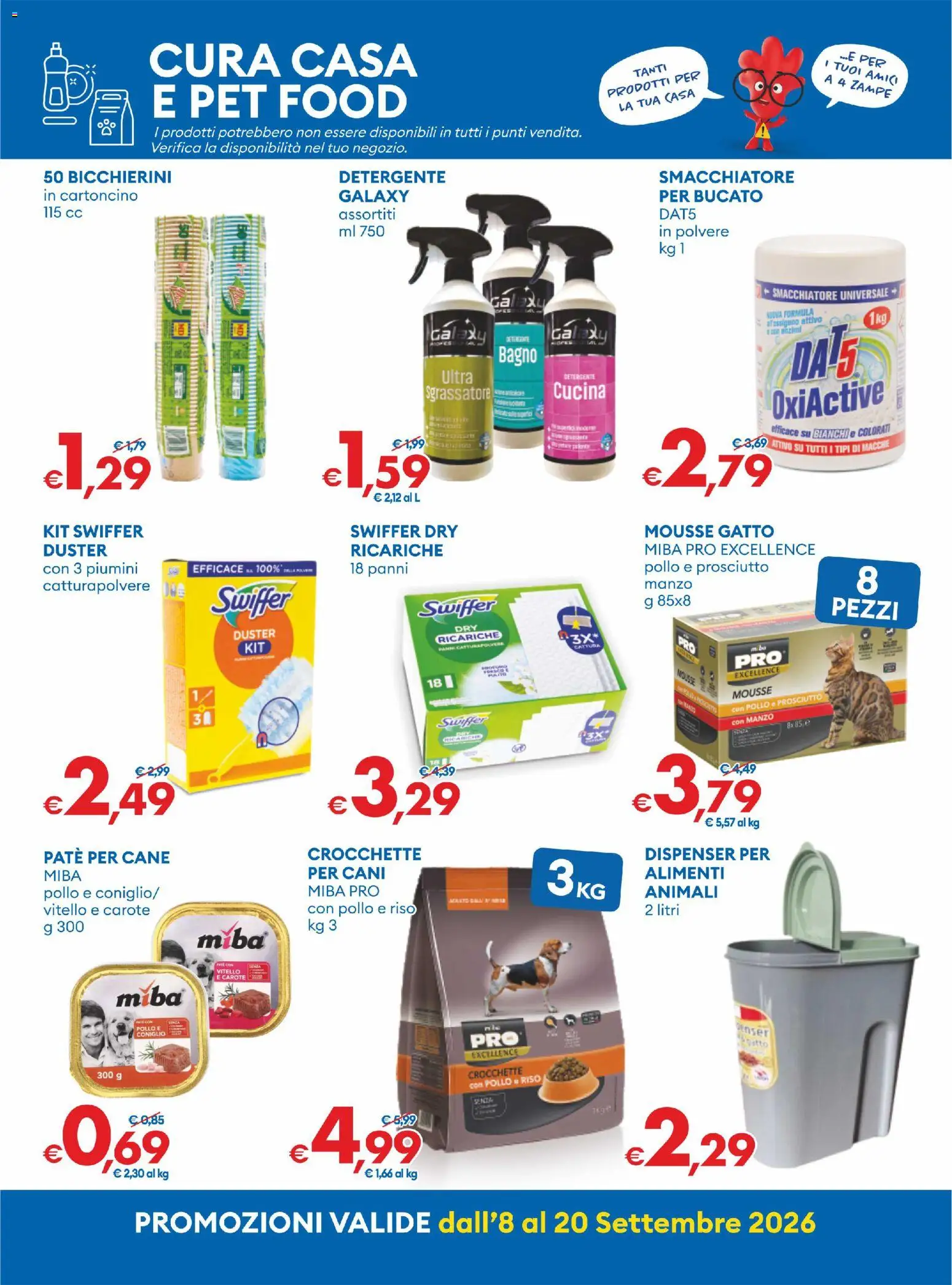 Volantino MD Discount del 08/09/2026 | Pagina: 25 | Prodotti: Manzo, Carote, Crocchette, Panni