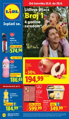 Lidl katalog - pregled Lidl kataloga - važi od 25.06.2026