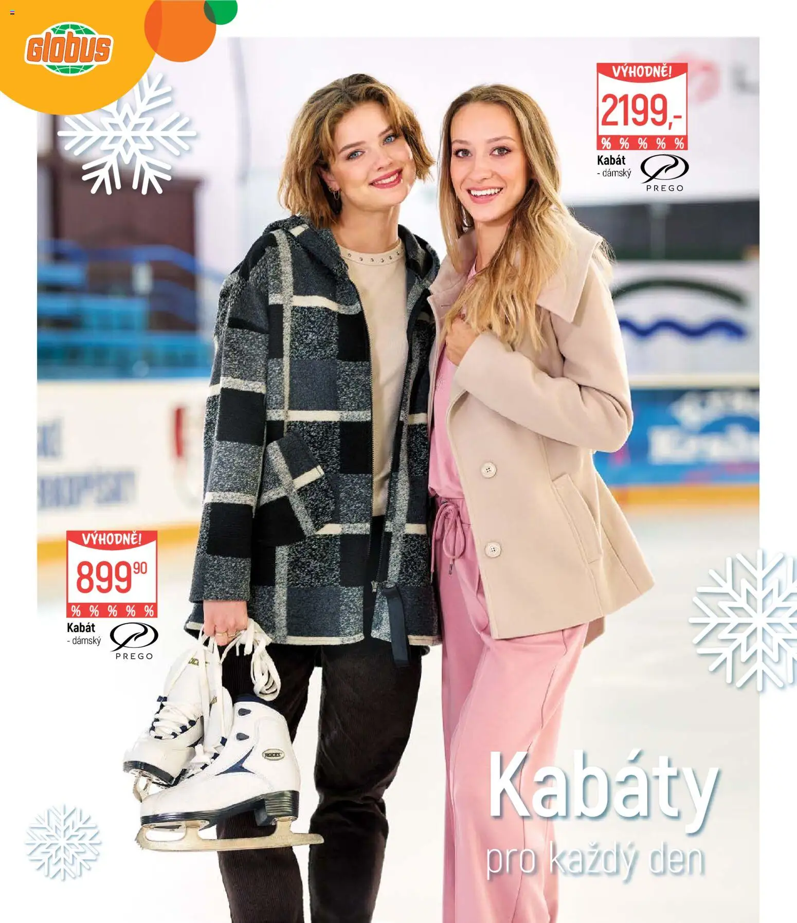 Globus leták - Zima od 13.10.2026 | Strana: 4 | Produkty: Kabát, Globus