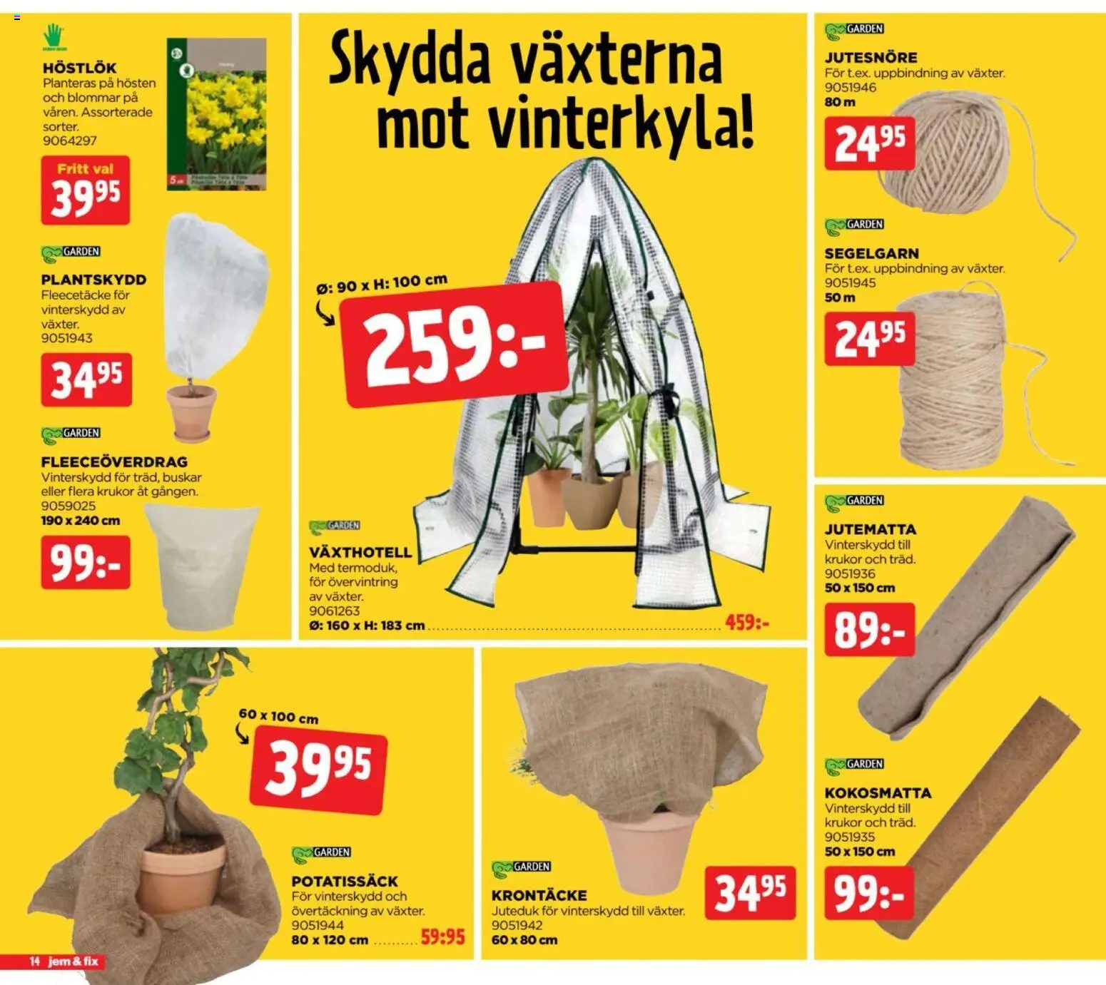 Jem & Fix reklamblad aktuell från 06/09/2026 | Sida: 14