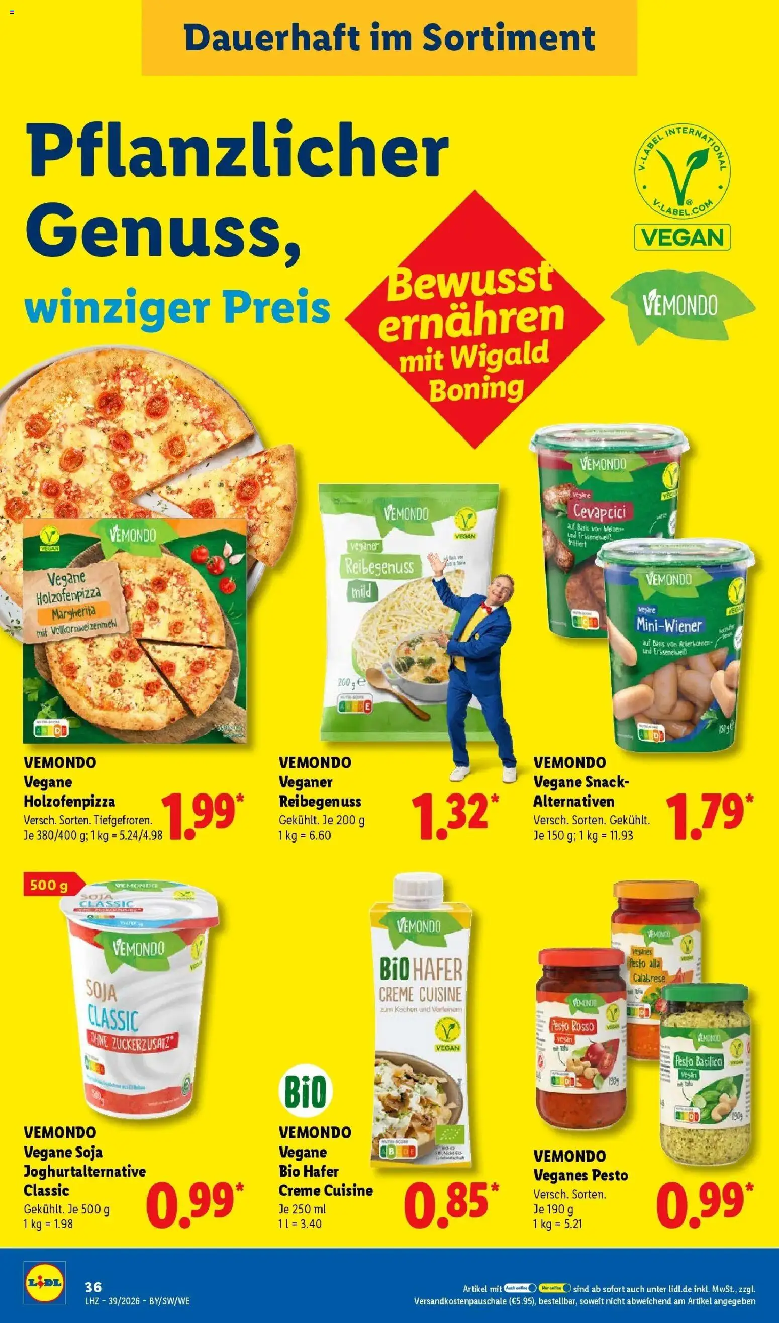 Lidl Prospekt Ilvesheim (ab 21.09.2026) zum Blättern » Angebote | Seite: 58 | Produkte: Cevapcici, Creme, Pizza