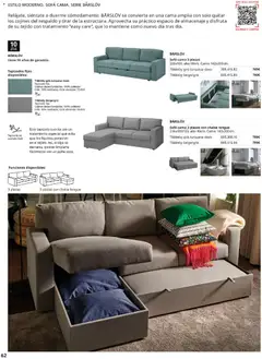 Vista previa Catálogo IKEA Sofás válido desde el 07.05.2026 | Página: 62 | Productos: Sofá cama, Cama, Almacenaje, Sofá