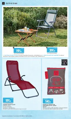 Intermarché - Prévisualisation de Intermarché - Le ciel, le soleil, la piscine valide à partir de 19.05.2026 | Page: 6 | Produits: Sac, Plateau, Fauteuil, Mobilier de jardin