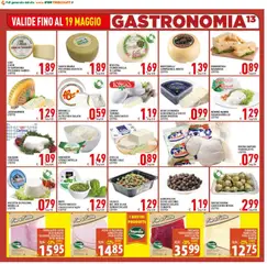 Anteprima del volantino Ipertriscount volantino valido a partire dal 08.05.2026 | Pagina: 13 | Prodotti: Bresaola, Tacchino, Ricotta, Pecorino