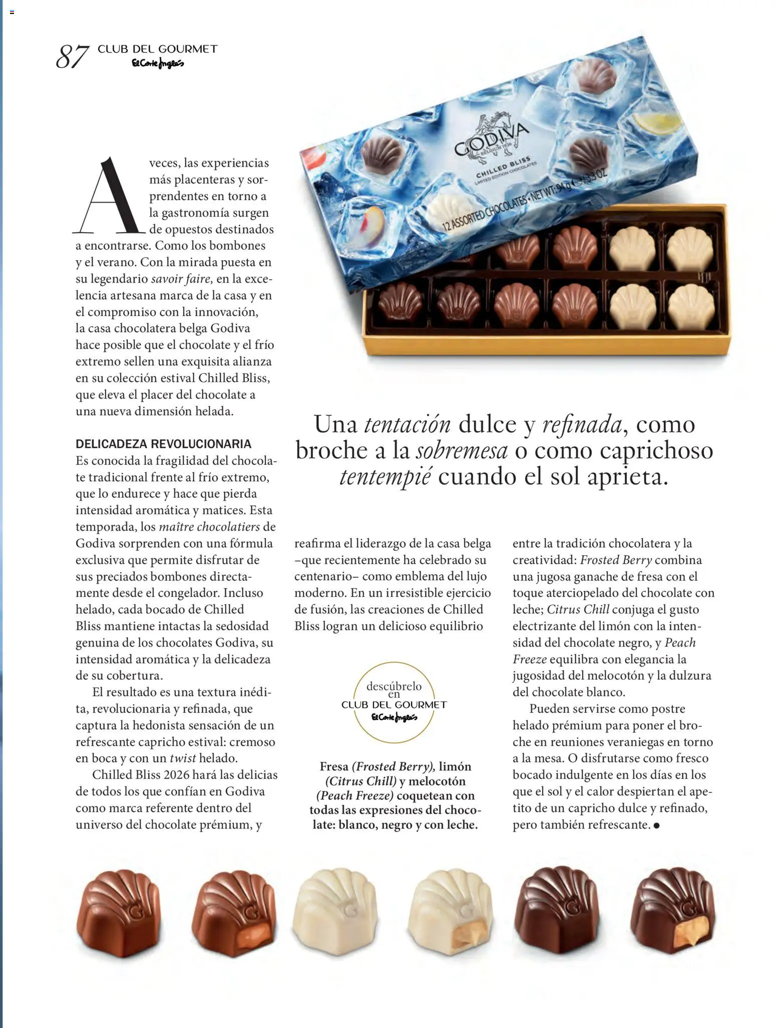El Corte Inglés ofertas │ válido desde el 22/06/2026 | Página: 87 | Productos: Dulce, Chocolate, Limón, Té