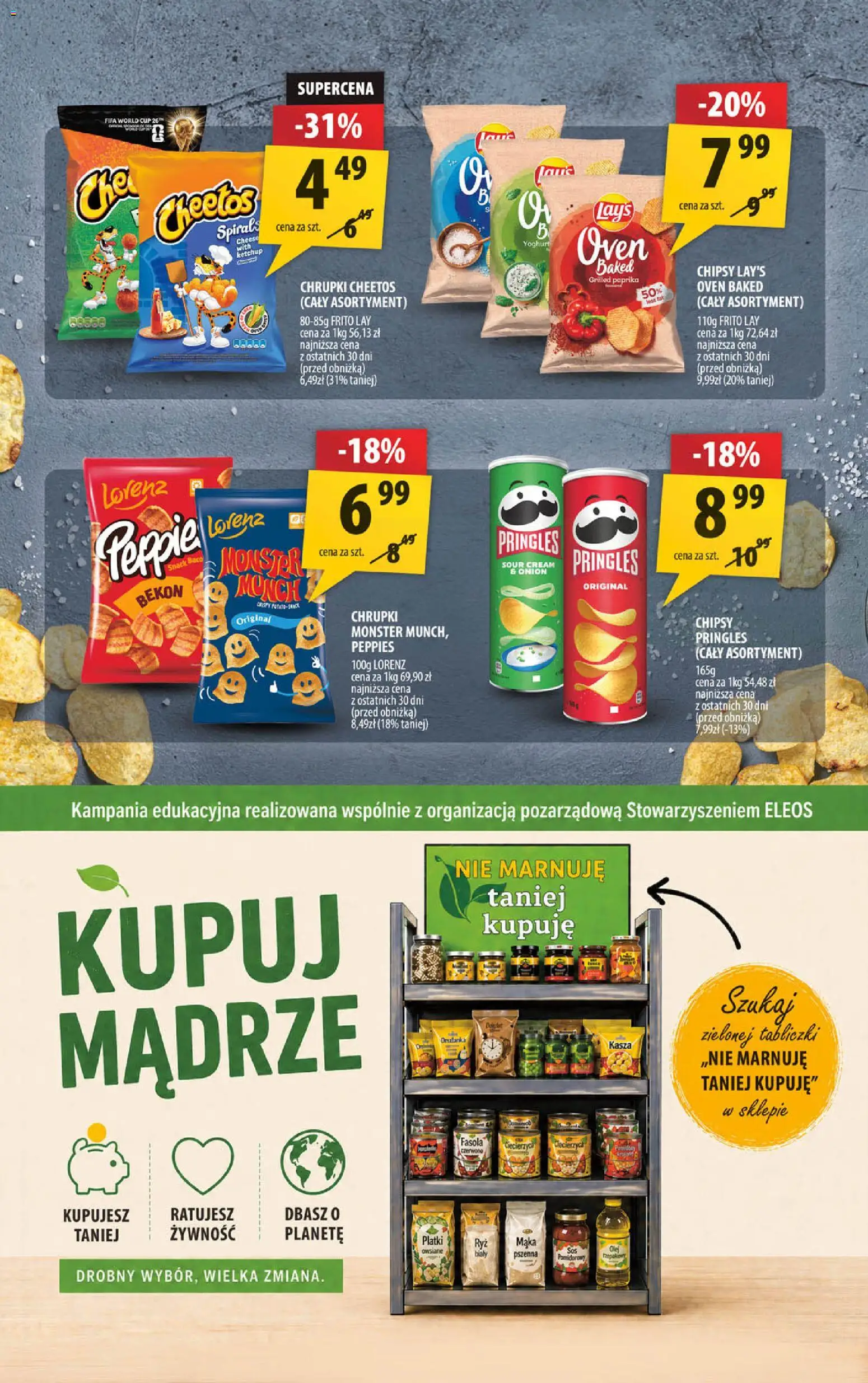 Arhelan gazetka od 03.07.2026 | Strona: 13 | Produkty: Kasza, Chrupki, Olej, Pringles