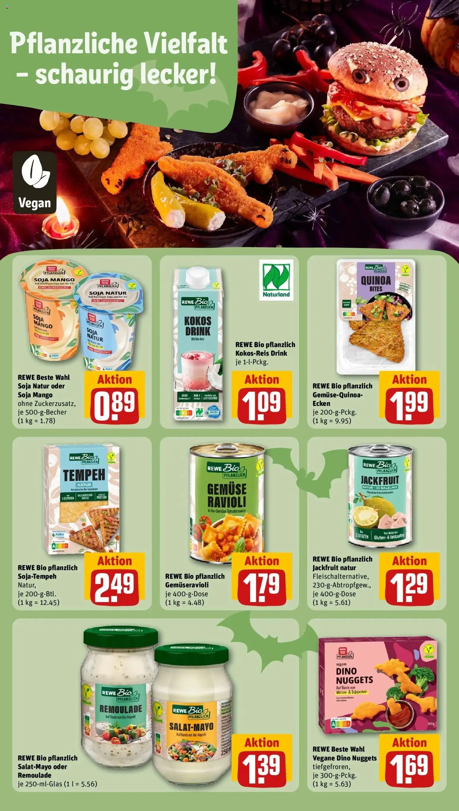 REWE Prospekt ab 26.10.2026 zum Blättern » Angebote | Seite: 13 | Produkte: Gemüse, Mango