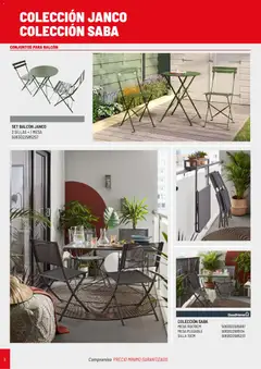 Vista previa Brico Depôt folleto Jardín 2026 válido desde el 02/04/2026 | Página: 8 | Productos: Mesa, Silla