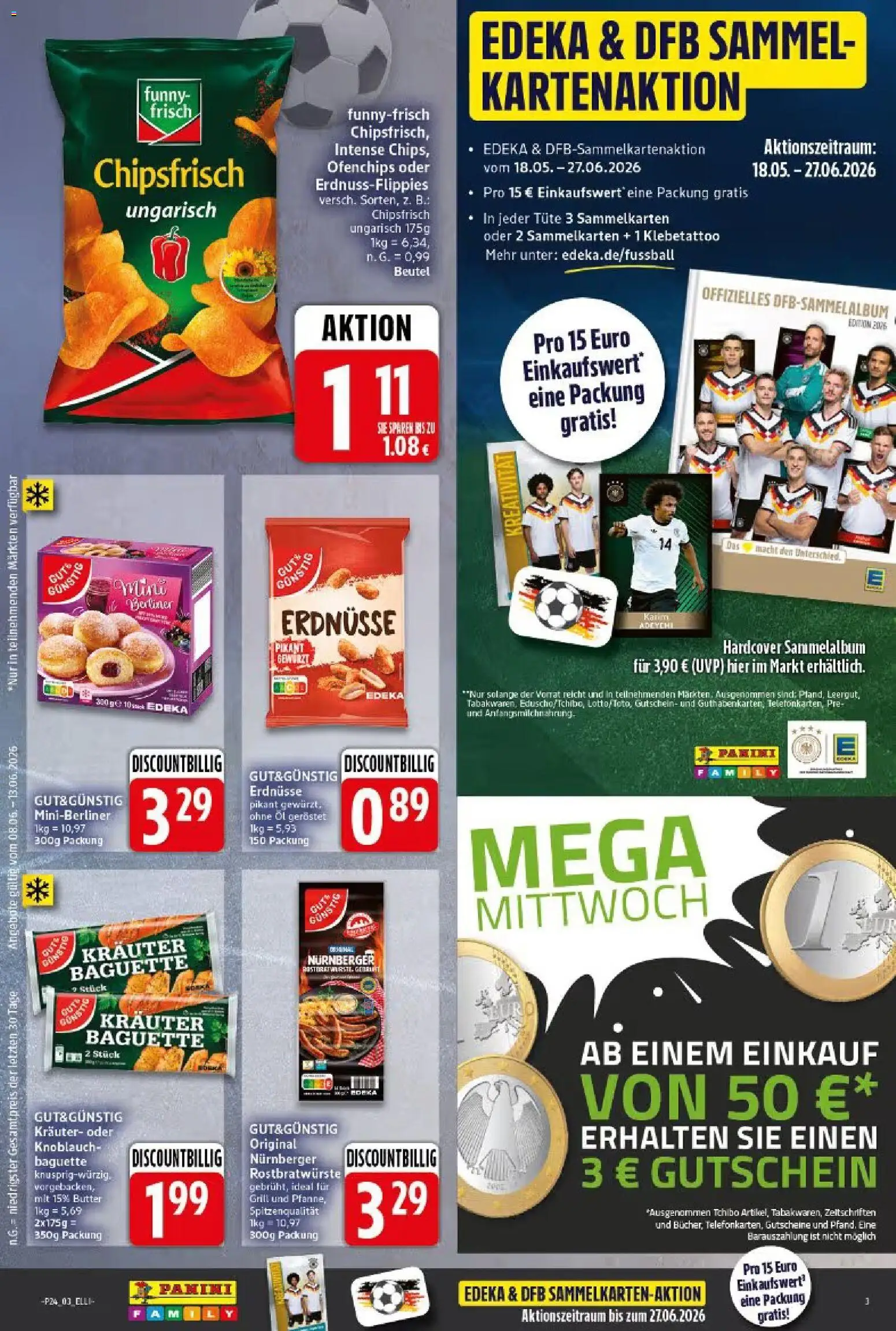 Elli Markt Prospekt Langenberg – gültig ab 08.06.2026 | Seite: 3 | Produkte: Grill, Erdnüsse, Butter, Öl