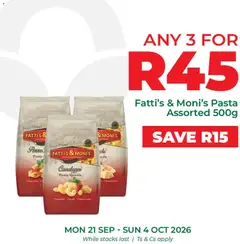 Food Lover's Market specials catalogue – valid from 21/09/2026 | Page: 9 | Products: Pasta