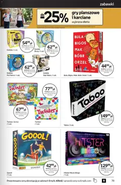 Pogląd oferty "Empik promocje" - ważna od 17.06.2026 | Strona: 79 | Produkty: Gra, Gry