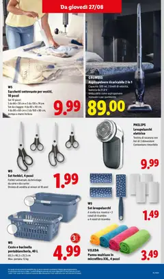 Anteprima del volantino Lidl volantino valido a partire dal 27/08/2026 | Pagina: 29