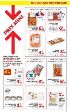 U Express - Prévisualisation de U Express - Les prix bas de la semaine valide à partir de 18/08/2026 | Page: 3