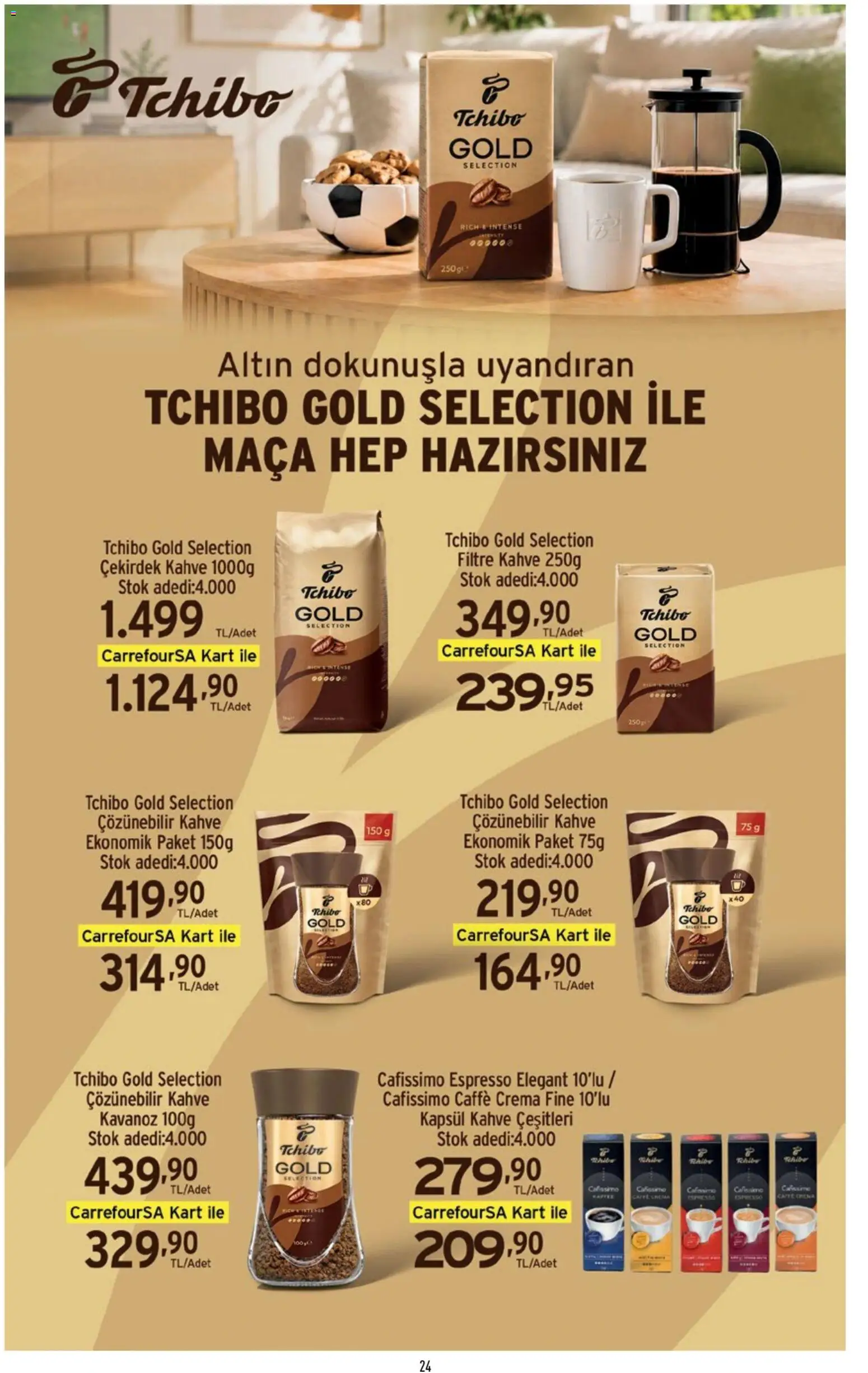 CarrefourSA Katalog - 11.06.2026 tarihinden itibaren geçerlidir | Sayfa: 24 | Ürünler: Kahve