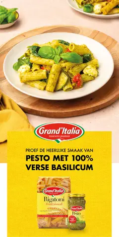 Pesto, Pesto alla Genovese verse basilicum - Voorbeeld van een folder van Plus, geldig van 06.05.2026 | Pagina: 52 | Producten: Pasta, Tarwe