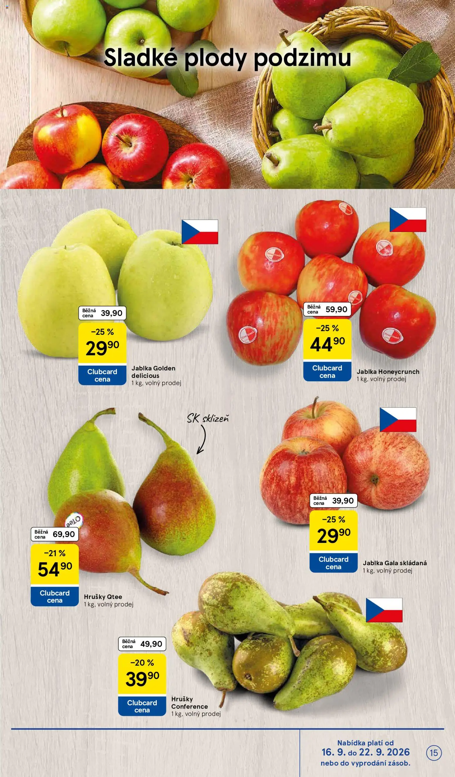 Tesco leták - Hypermarket od 16.09.2026 | Strana: 15