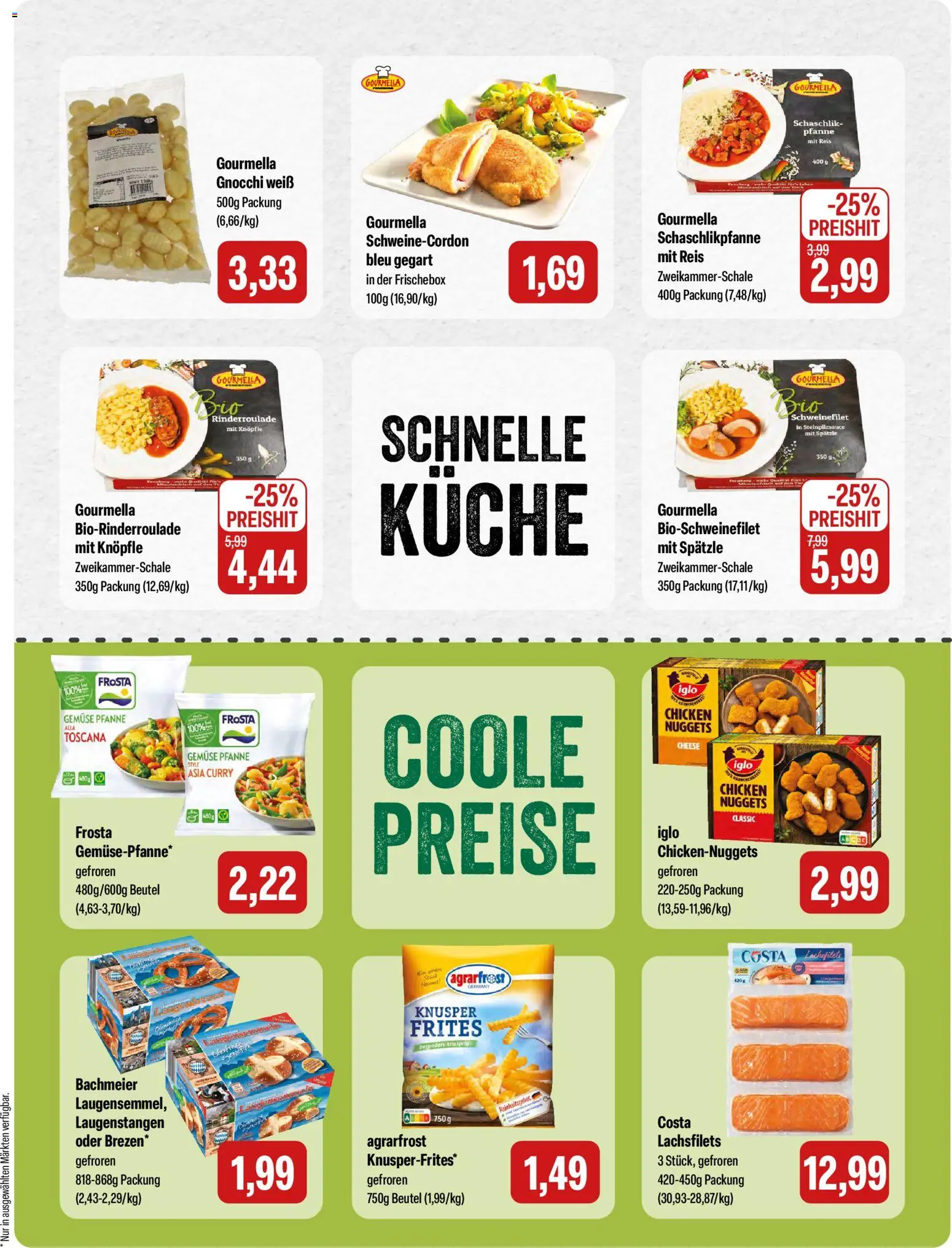 Feneberg Angebote – gültig ab 05.06.2026 | Seite: 13 | Produkte: Frosta, Schweinefilet, Gemüse, Reis