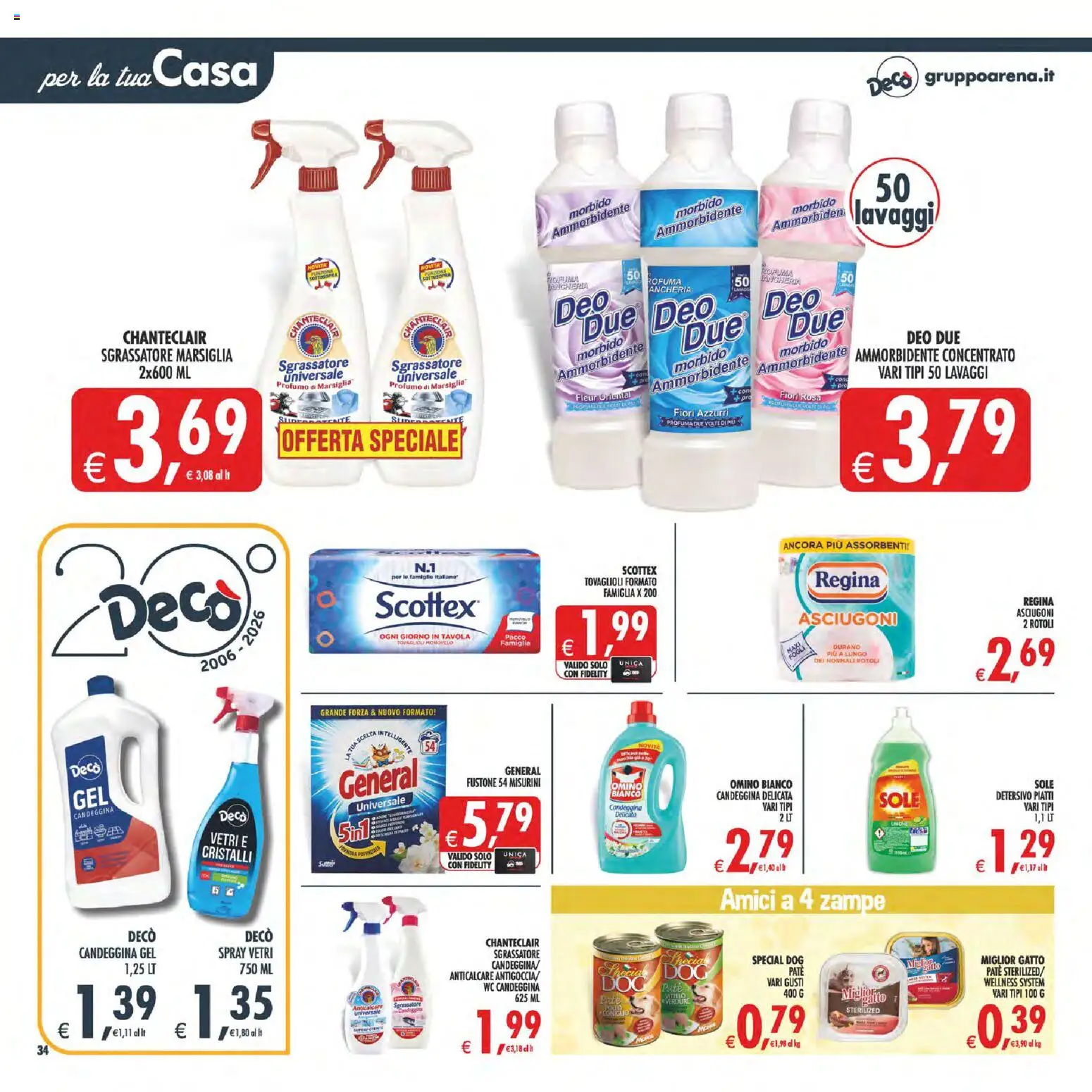 Volantino Decò del 13/10/2026 | Pagina: 39
