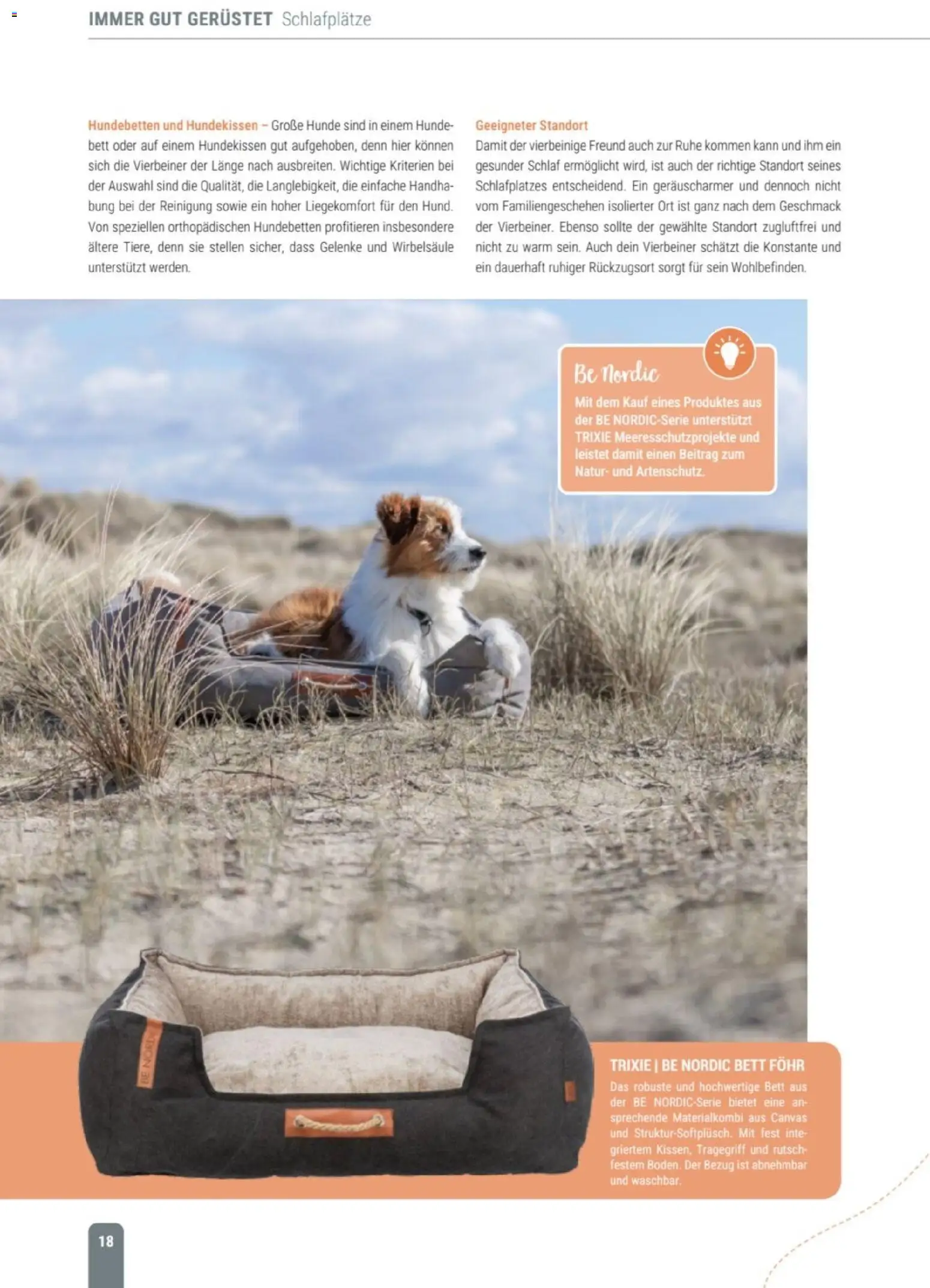 zookauf Themenkatalog Hund – gültig ab 18.05.2026 | Seite: 18 | Produkte: Bett