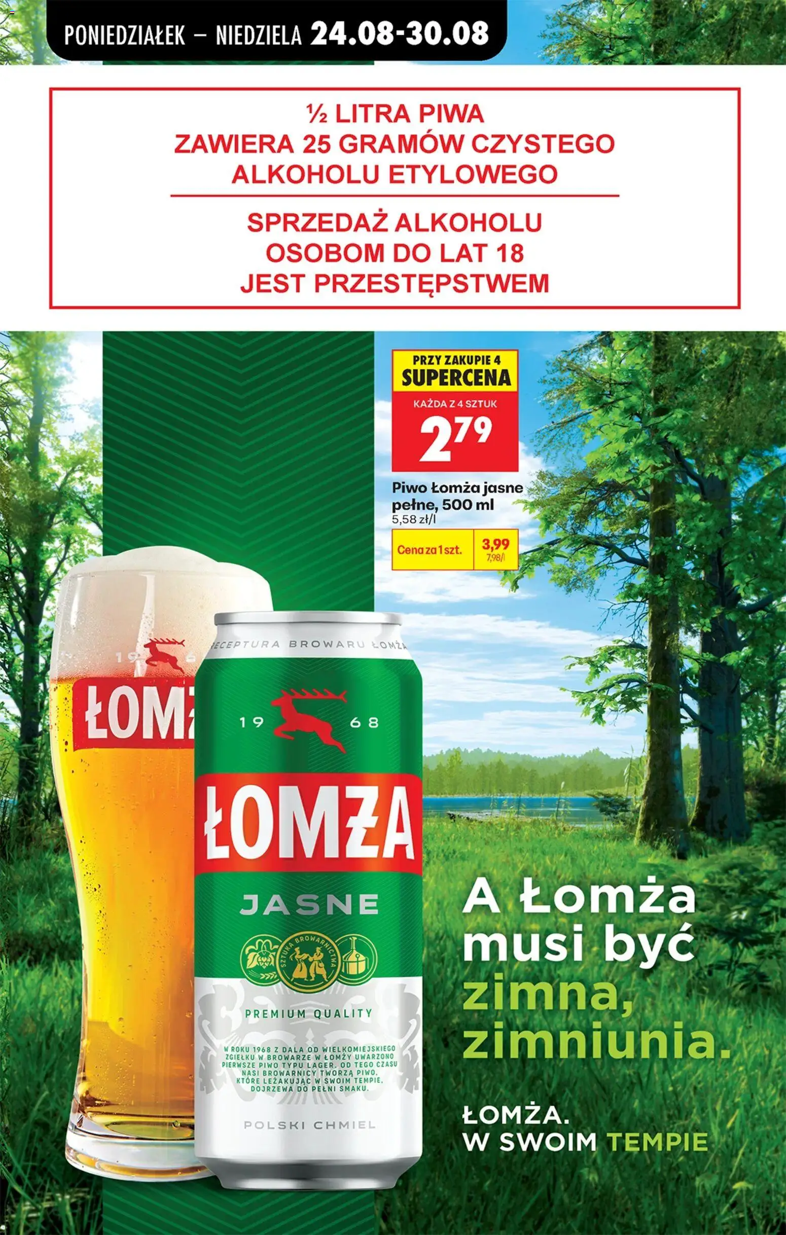 Biedronka gazetka od poniedziałku od 24.08.2026 | Strona: 19