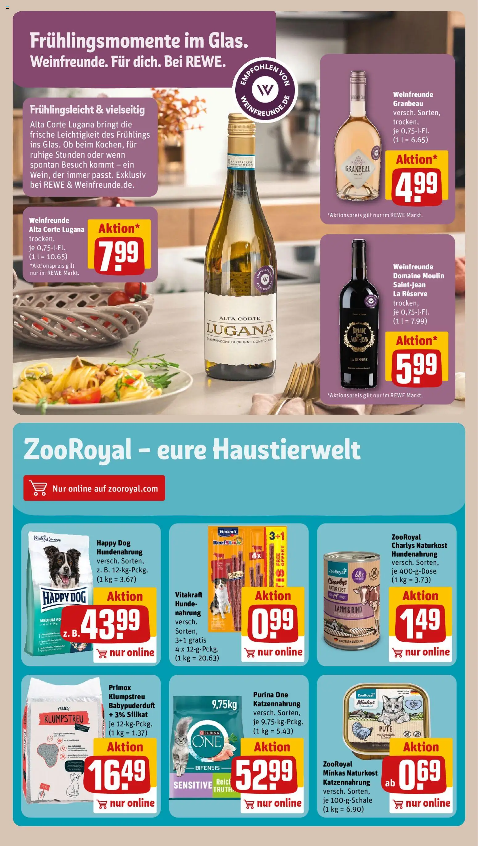 Rewe Prospekt 	 – gültig ab 02.03.2026 | Seite: 27 | Produkte: Purina one, Pute