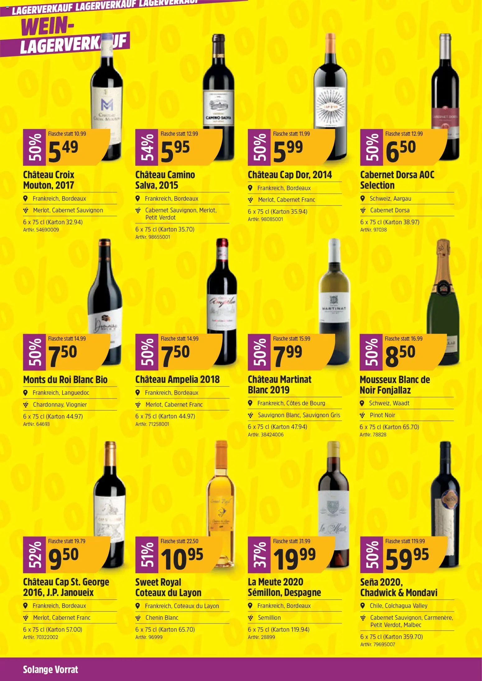 TopCC aktionen Weinlagerverkauf – gültig ab 01.10.2026 | Seite: 2 | Produkte: Wein