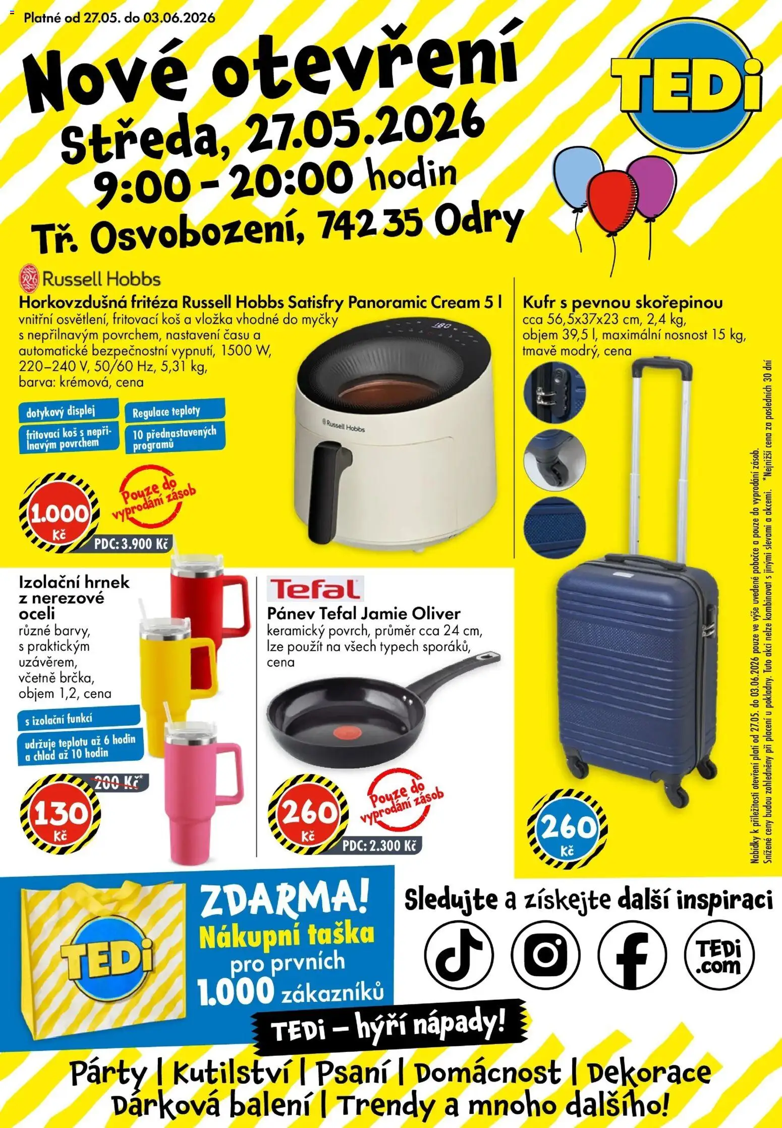 TEDi leták od 27.05.2026 | Strana: 1