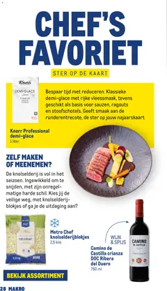 Makro folder - Horeca magazin 7 - Voorbeeld van een folder van Makro, geldig van 07-10-2026 | Pagina: 28 | Producten: Kaart, Wijn, Knolselderij