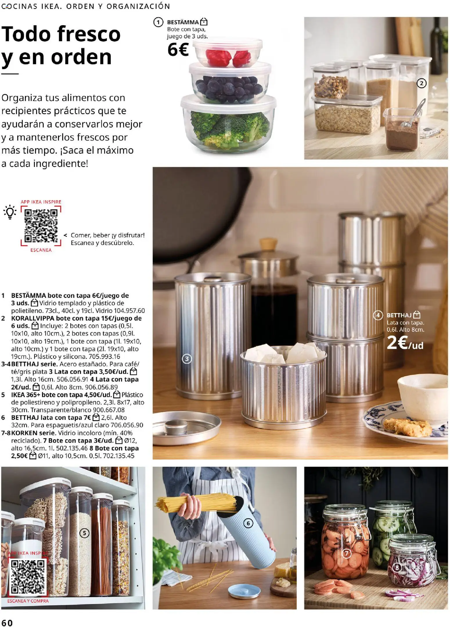 IKEA - Accesorios y decoración │ válido desde el 01/09/2026 | Página: 60 | Productos: Té, Alimentos