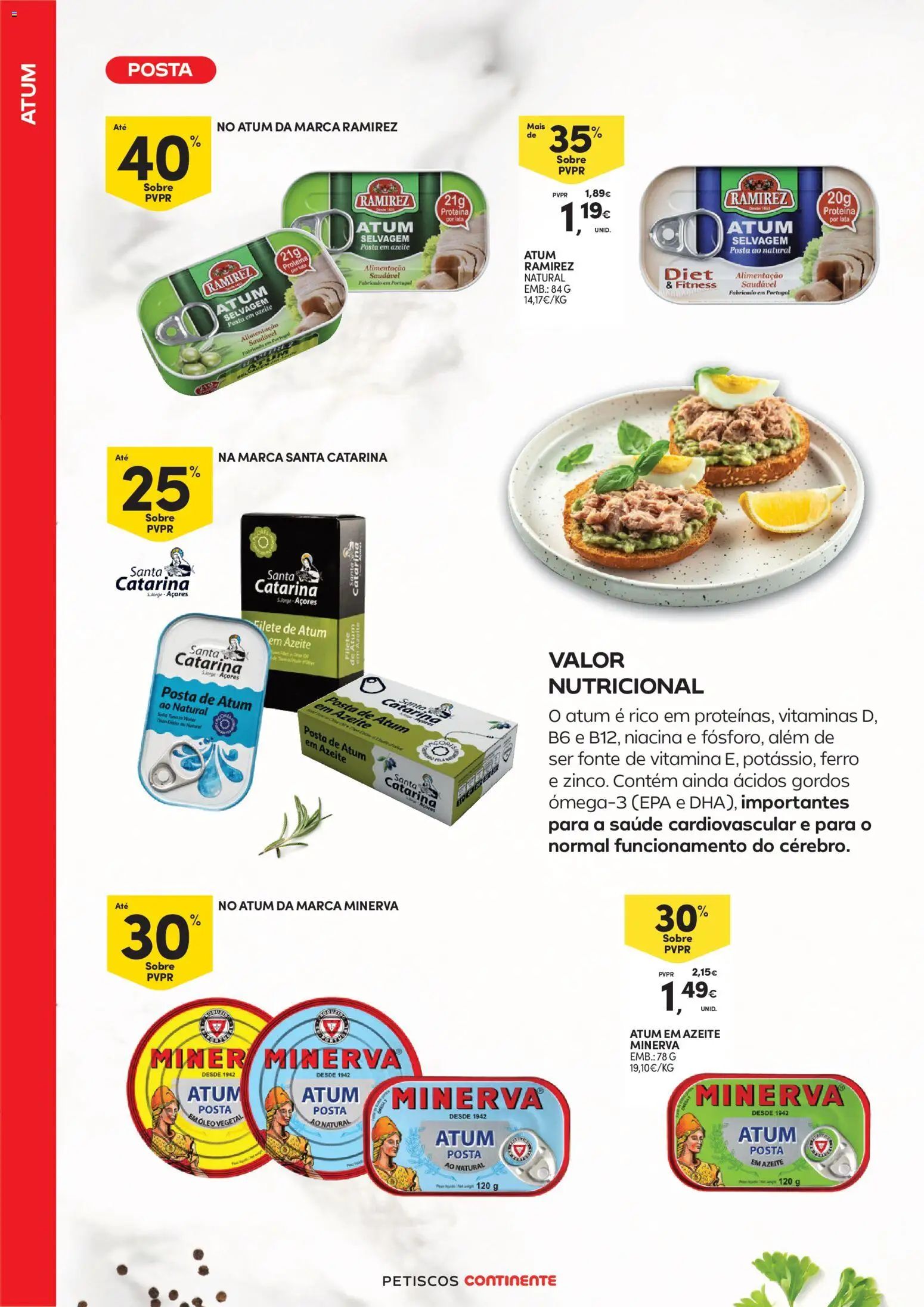 Continente Petiscos │ válido de 28/07/2026 | Página: 6 | Produtos: Azeite, Ferro, Óleo, Proteina