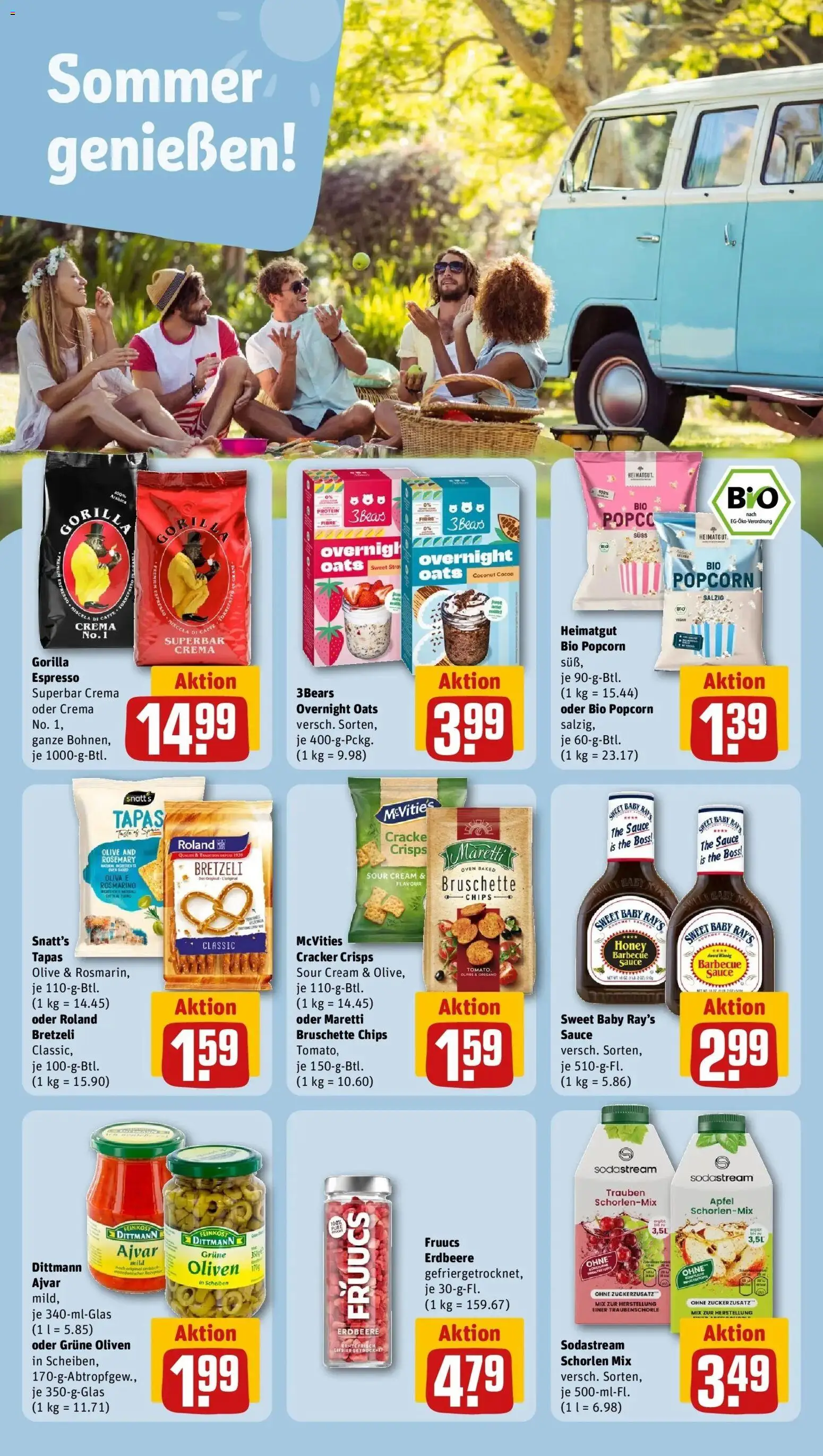 Rewe Prospekt Hauneck / Unterhaun – gültig ab 27.07.2026 | Seite: 17 | Produkte: Trauben, Äpfel, Chips, Sodastream