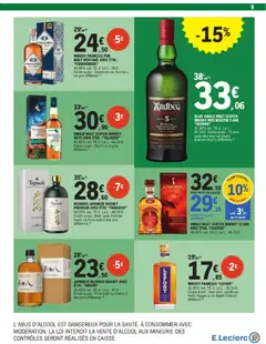 E.Leclerc - Prévisualisation de E.Leclerc catalogue Surgelés valide à partir de 09.06.2026 | Page: 9 | Produits: Whisky, Étui