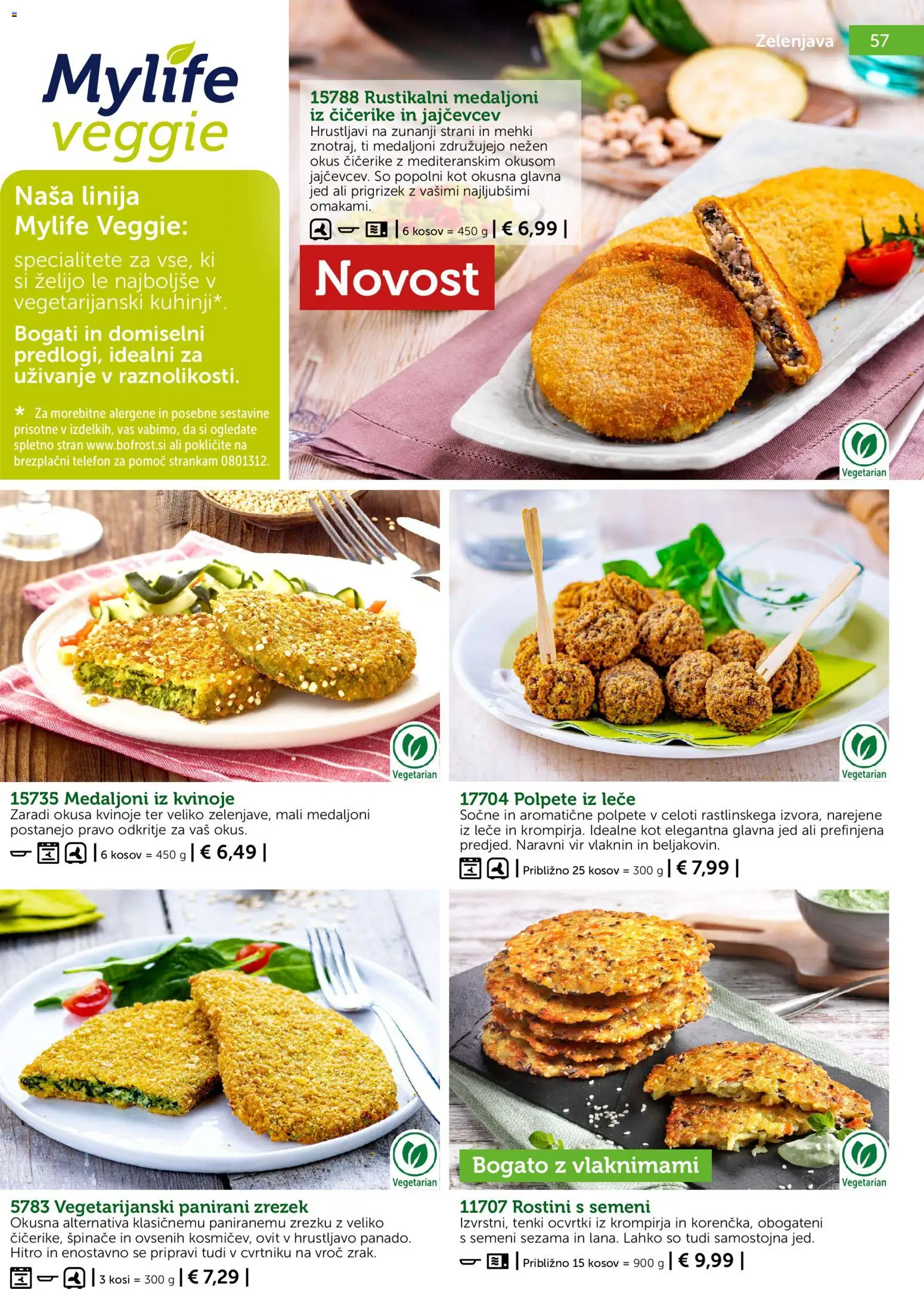 Novi Bofrost katalog ponudbe – veljaven od 01.10.2026 | Stran: 55 | Izdelki: Telefon, Zelenjava