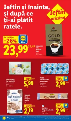 Ofertele Lidl valabile de la 19.10.2026 | Pagină: 60
