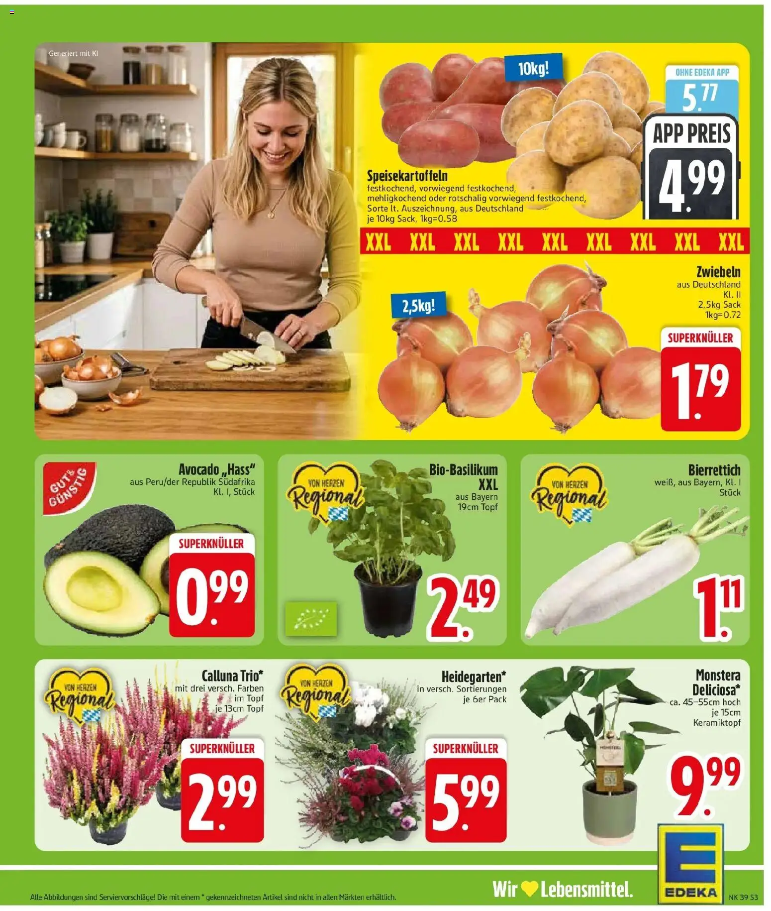 Edeka Prospekt Türkenfeld (ab 21.09.2026) » Angebote Online | Seite: 5 | Produkte: Zwiebeln
