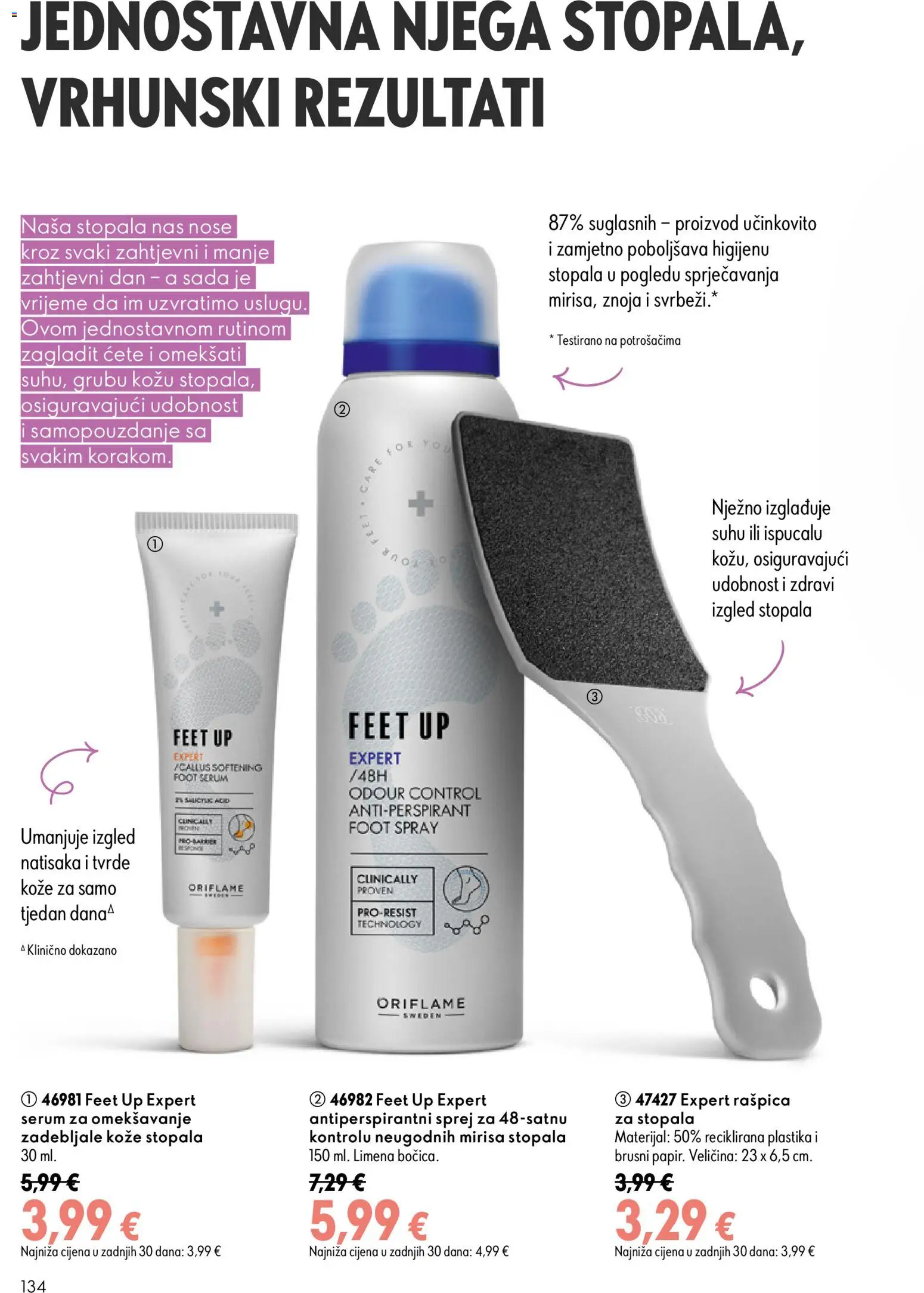 Oriflame katalog | vrijedi od 26.08.2026 | Stranica: 134 | Proizvodi: Antiperspirant