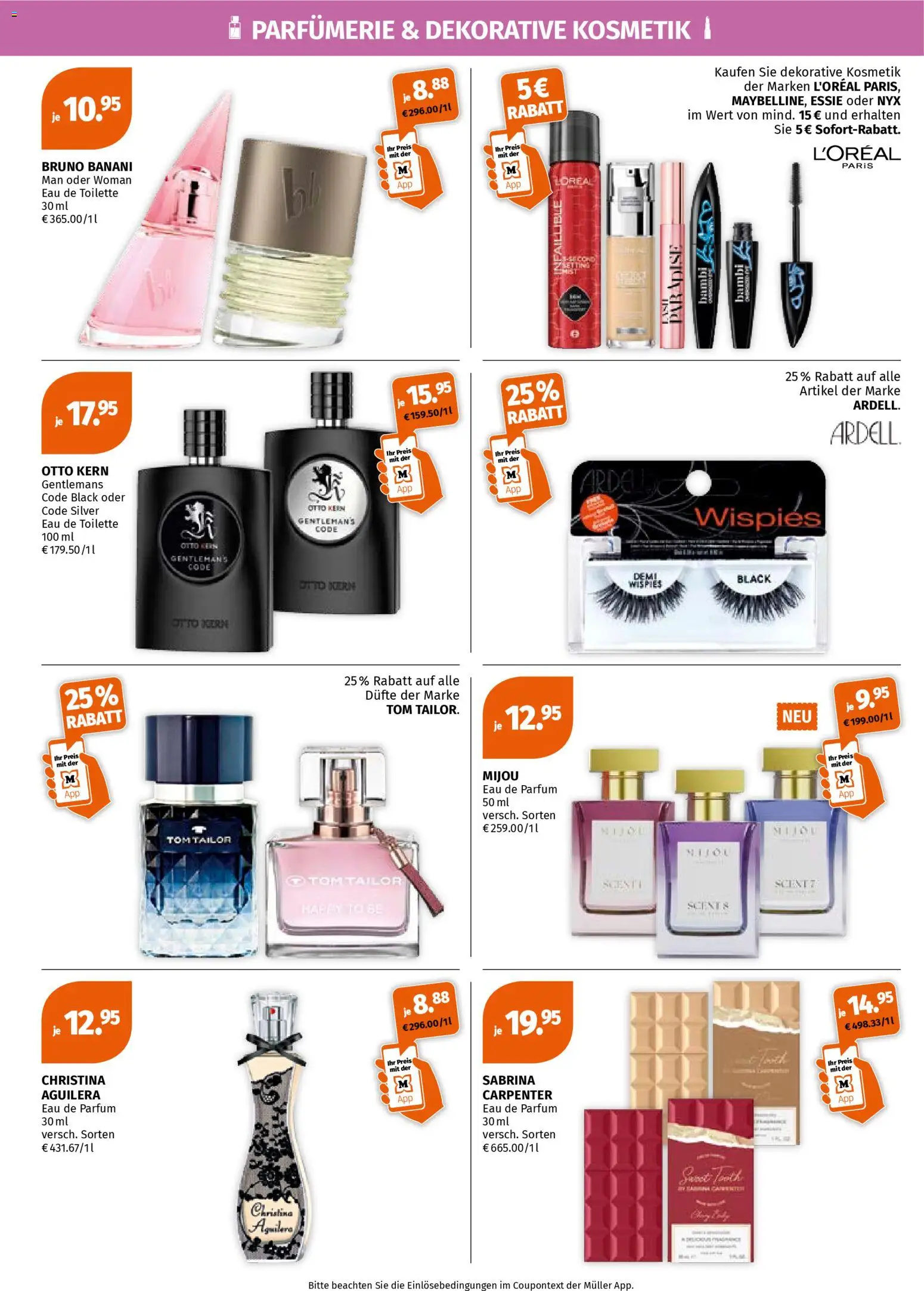Müller Prospekt 	 – gültig ab 20.04.2026 | Seite: 2 | Produkte: Toilette, Parfüm, Eau de Toilette, Eau de Parfum