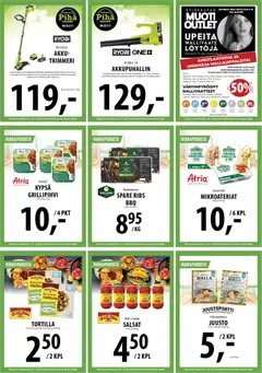 Tuuri-mainoslehti voimassa 17.06.2026 alkaen | Sivu: 34 | Tuotteet: Akku, Riisi, Tortilla, Trimmeri