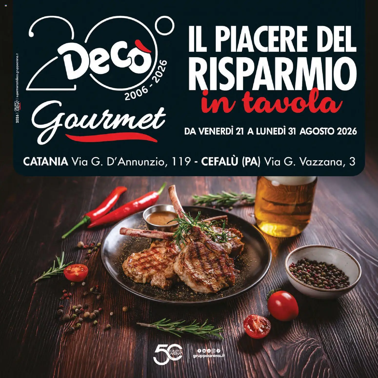 Volantino Decò del 21/08/2026 | Pagina: 1